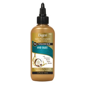 Bigen Semi-Permanent Haircolor #Tb3 Turquoise Blue 3 Ounce (88ml) (2 Pack)