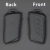 Jinmanyuan Compatible with Lexus Key Fob Cover Leather with Keychain