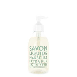 Compagnie de Provence Savon de Marseille Extra Pure Liquid Soap - Sweet Almond - 10 Fl Oz Plastic Pump Bottle