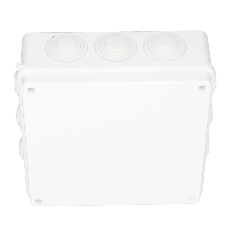 Electrical Junction Box 200x200x80mm IP65 Weatherproof Pre Drilled Electrical Enclosure