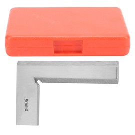 Knife Edge Ruler Stainless Steel Engineer Right Angle Angle Detecting Measuring Tool 80x50mm