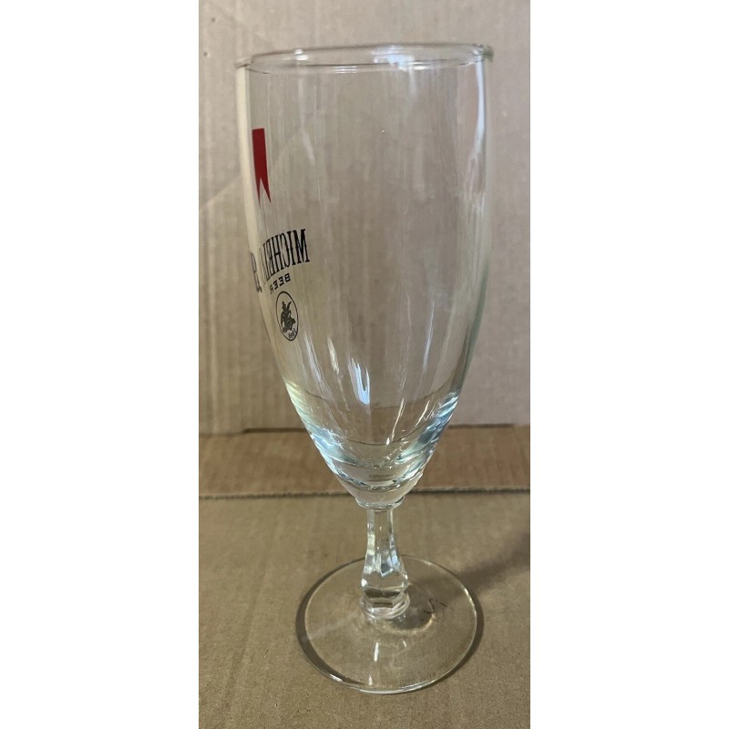Michelob Vintage Michelob Beer 7-3/4" Stemmed 10 fl oz Pilsner