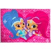 Shimmer & Shine Zahramay' Fleece Blanket-Large Print Design, Polyester, Multi-Colour,