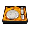 Happy 70th Birthday Flask Gift Set