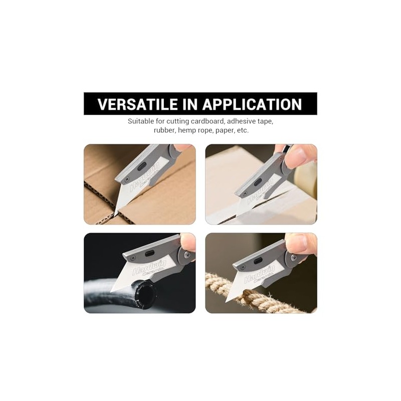 Premium Zirconia Ceramic Utility Knife Blades - 5Pack Replacement Blades,