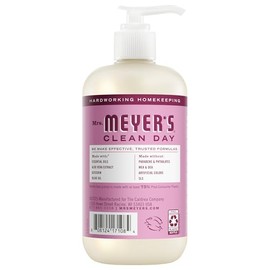 Mrs. Meyer’s Jabón de Manos Líquido Peonía 370 ml | Aroma Dulce y Reconfortante de Peonía | Fórmula Suave de Origen Vegetal | Sin Parabenos ni Crueldad Animal | Ideal para Uso Diario