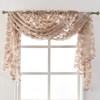 Elegant Beige Sheer Curtains, Light Filtering Voile Drapes, Rod Pocket