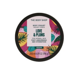 The Body Shop Love Plums Body Yogurt 200ml sweet floral scent 48 hours moisture