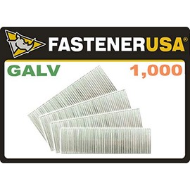 3/4" to 1-1/2" Finish Nails 16 Gauge Galvanized 1M VarietyPak