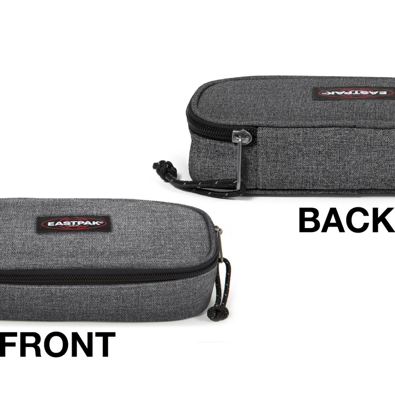 Eastpak Oval Single Pencil Case, 22 cm, Black Denim