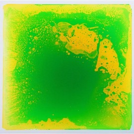 Art3d 9-Pack 12"x12" Liquid Fusion Sensory Tiles – Soft Gel Play Mats for Toddlers & Kids, Eco-Friendly, Improves Focus, Coordination - Color: 11.8" x 11.8",1Tiles-Green