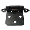 Smbbit Traditional Flat Black Cabinet Hinge Variable Overlay 10 Pack