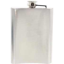 Audiofan Stainless Steel Flask, Stainless Steel Bottle, 18 oz (530 ml)