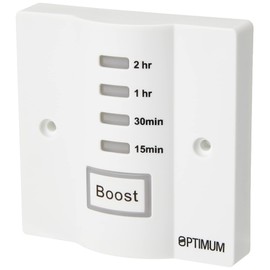 Optimum 2 Hour Electronic Boost Timer, White, One Size