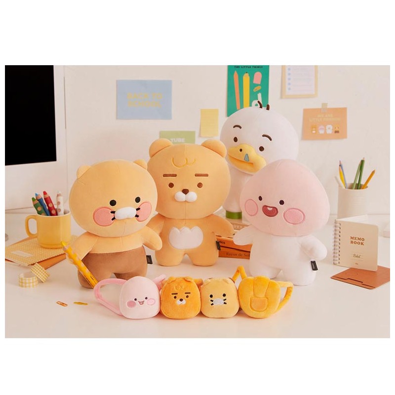 KAKAO FRIENDS Backpack Men Baby Pillow 1ea, Type:Apeach
