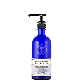 NEAL'S YARD REMEDIES Orange Flower Facial Wash (Milk Type Facial Cleanser) 3.4 fl oz (100 ml)
