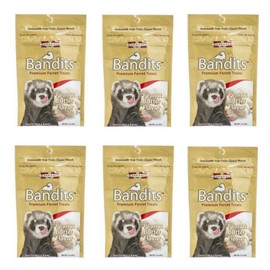 Marshall FD-386 Bandits Ferret Treats Peanut Butter, 3 Oz. (6 pack)