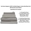 Organic Cotton Long Staple Silky Soft Single Pick Sateen Bed