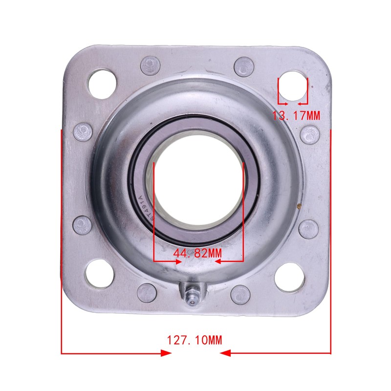 YIHETOP 1-3/4" Disc Harrow Flanged Disc Bearing Unit ST491A FD209RA