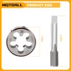 MOTOALL 1/2-28 TPI Tap and Die Set HSS 1/2" x