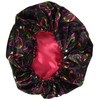 Karma's World Black Hearts Satin Lined Bonnet