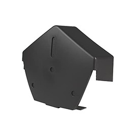 Timloc 99107 Black Dry Fix Verge System for Profiled Roof Tiles-Angled Ridge Cap