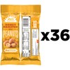 Nut Harvest, Honey Roasted Peanuts,1.375 oz Bag, (36 Pack)
