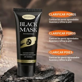 Mascarilla Negra Poros Puntos Negros Acné Todo Tipo De Piel