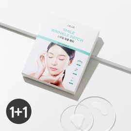 Lirur 1+1 리르 스마일 링클 패치 5매(10패치x5) 1+1 Lir Smile Wrinkle Patch 5 Sheets (10 Patches x 5)