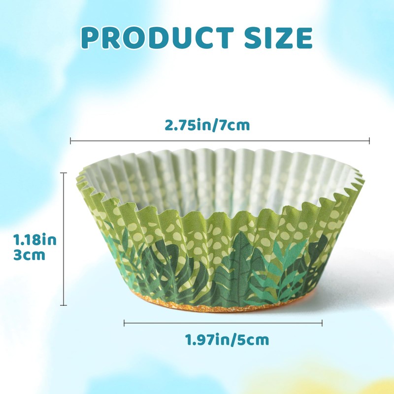 Staruby 600Pcs Standard Size Cupcake Cases, Disposable Cupcake Baking Liners