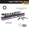 Titan 16036 13-Piece Impact Torx Plus Bit Set