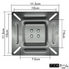 Azuki Home TV Wall Mounting, 14-27 Inches, VESA Angle-Free Adjustment