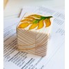 IVEI DIY Pine Wood Cube Paper Weights - Set of