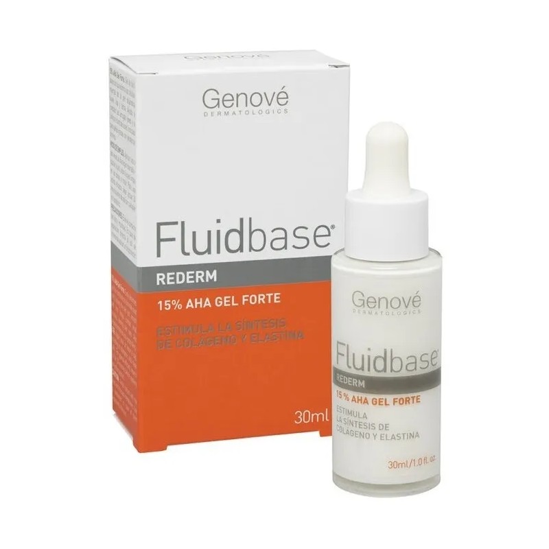 Genov Fluidbase Gel Antiedad 15 AHA 30ml Todo Tipo de