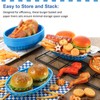 12 Pcs Fast Food Baskets with 60 Pcs Paper Liners