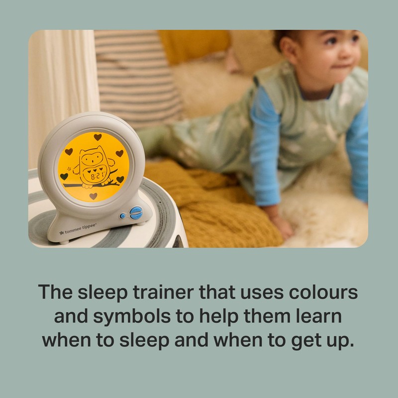 Tommee Tippee Groclock Sleep Trainer Clock, Alarm Clock and Nightlight