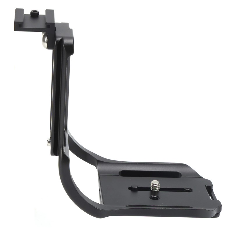 Quick Release Plate L Bracket with Hot Shoe Hand Grip