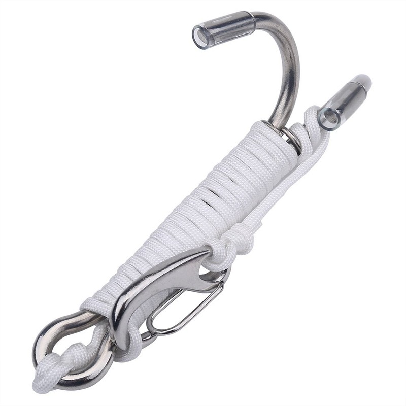 Tbest Reef Hook, Reef Hook, Diving, Double Stainless Steel Reef