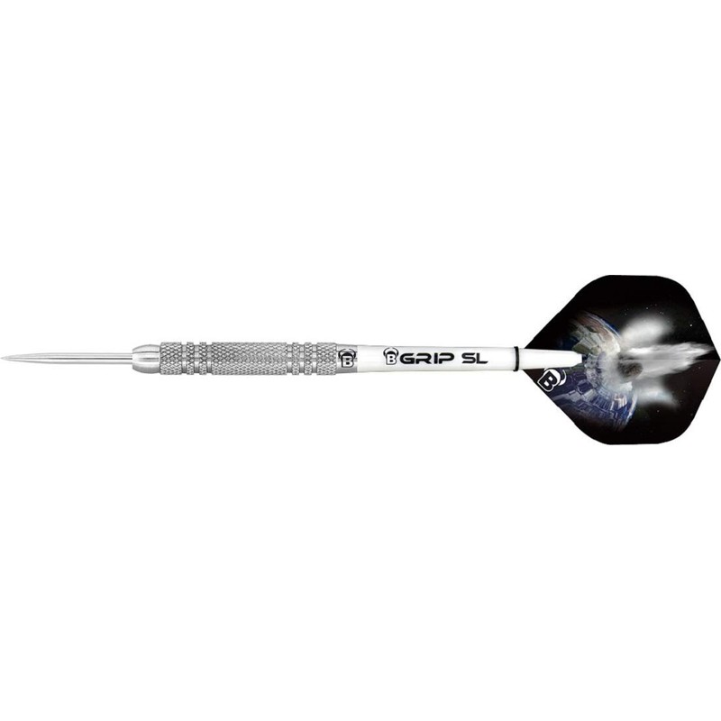 Bulls Meteor Mt3 Steel Dart 21g Silver/White
