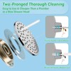 MAPVOLUT 50-in-1 Shower Head Cleaner Kit with Stainless Steel Needles