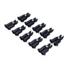 10PCS A-Type Connecting Joint Fixed Clip Plant Supports Fixing Stakes