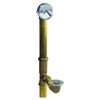 Plumb Pak 606RB Triplever Bath Drain, 20-Gauge Rough Brass Construction,