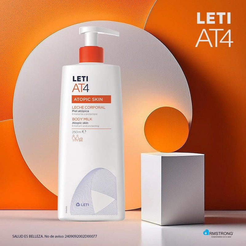 Leti At4 Leche Corporal, 250 ml