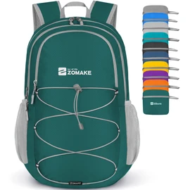 ZOMAKE Lightweight Packable Backpack 28L - Foldable Backpack Leger Sac à Dos Light Daypack Water-Resistant Large Packable Bag Collapsible Hiking Backpack for Travel(Olive green)