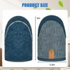 Mini Oven Mitts 1 Pair, Silicone Short Oven Mitts Heat