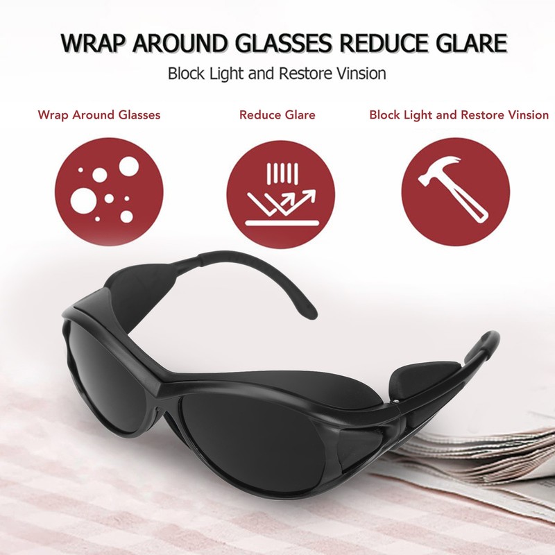 Red LED Light Protective Glasses Eyes Protection for Tanning Goggles