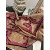 Coach Signature Bow Print Silk Bandana cz527 NWT
