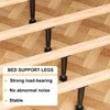 Bed Frame Support Legs 4 Pcs, Adjustable Bed Support Legs