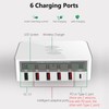 USB Fast Charging Station Wireless Multi Port 6 Ports 50W
