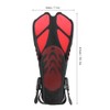 Adjustable Adult Diving Fins Comfortable Snorkeling Swimming Flippers Assistant EquipmentRed